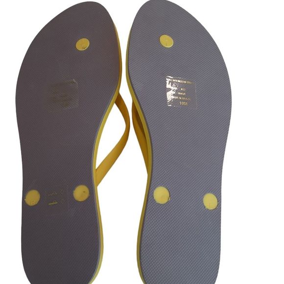 Tory Burch Chelsea Bright Yellow Women's Thin Flip Flop Sandals, size 10M, NWOT - Picture 8 of 9